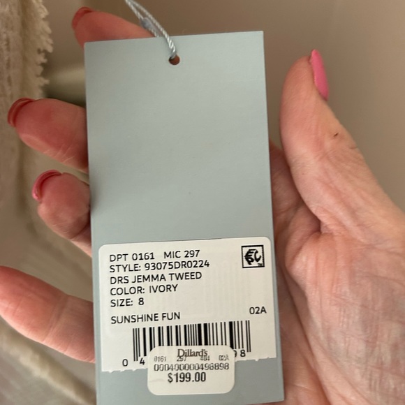 NWT Antonio Melani Dress(size 8) - Picture 5 of 9